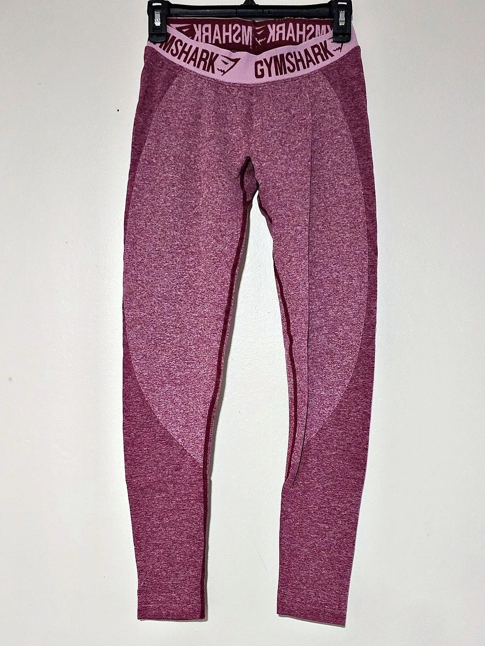 Gymshark Flex High Waisted Leggings Women's Geometric Leggings in Purple